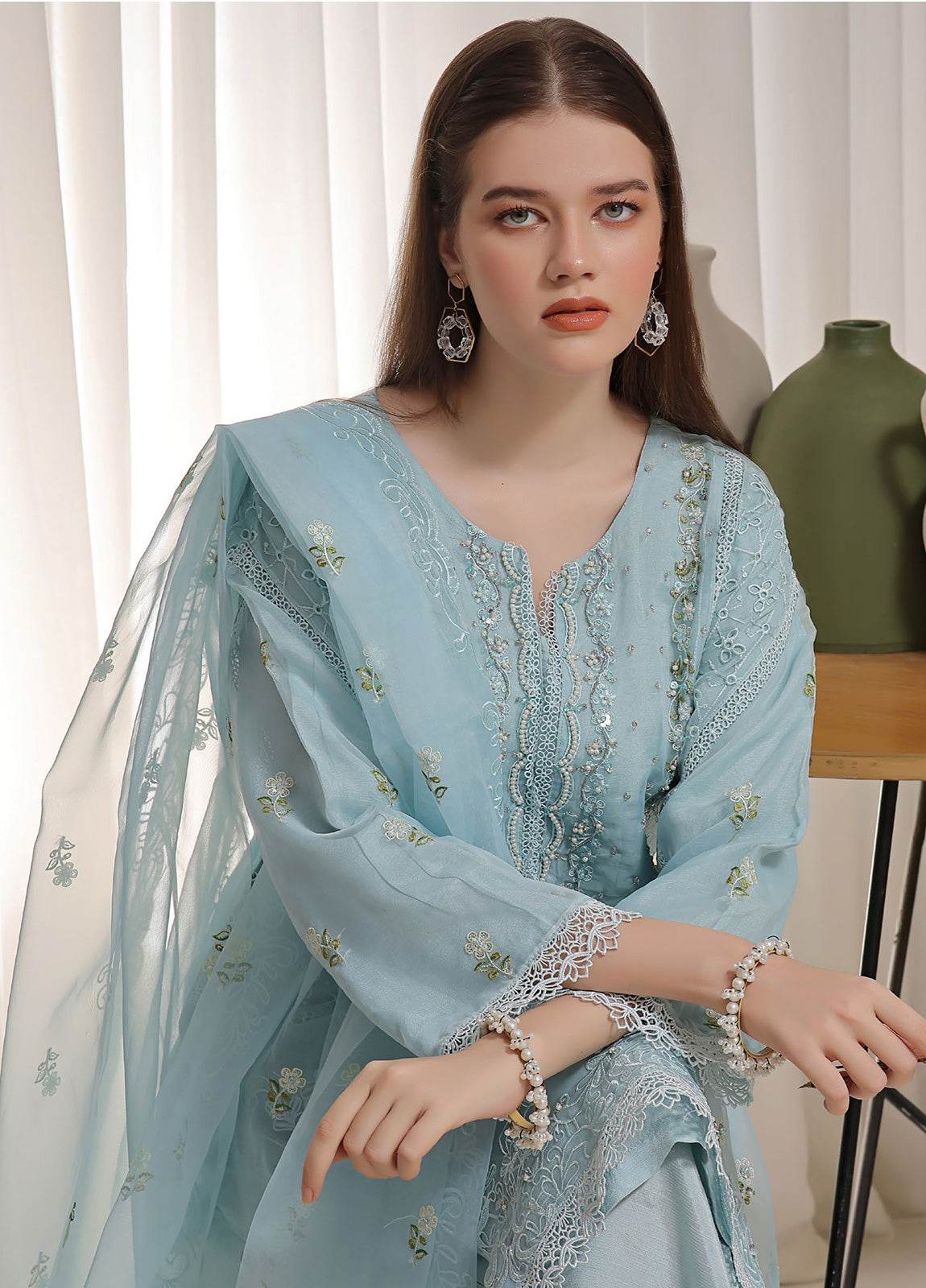 GUZEL DHAAGA FORMAL FESTIVE Stitched 3pcs - Jotey