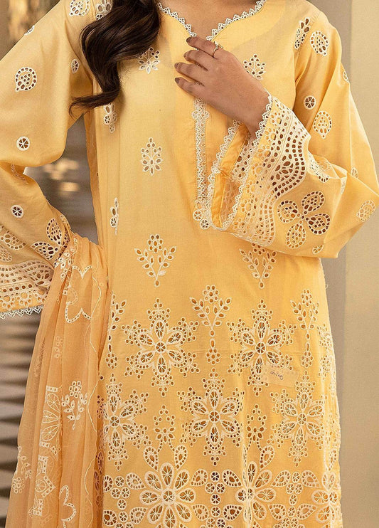 Khoobsurat Lawnkari Embroidered Lawn Unstitched 3pcs - Jotey