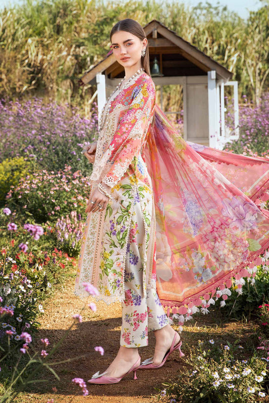 M. Prints By Maria B. Lawn Vol-25 Printed Unstitched 3pcs