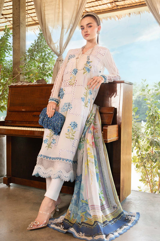 M. Prints By Maria B. Lawn Vol-25 Printed Unstitched 3pcs