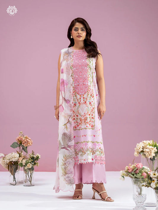 Rang Pasand By Gull Jee Vol-09 Embroidered Digital Printed Fancy Lawn Unstitched 3Pcs