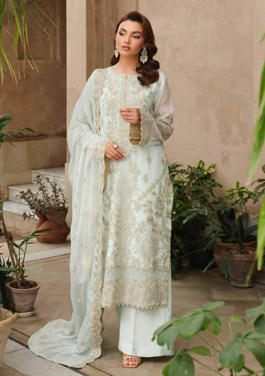 Emira By Freesia Luxury Embroidered Unstitched 3pcs - Jotey