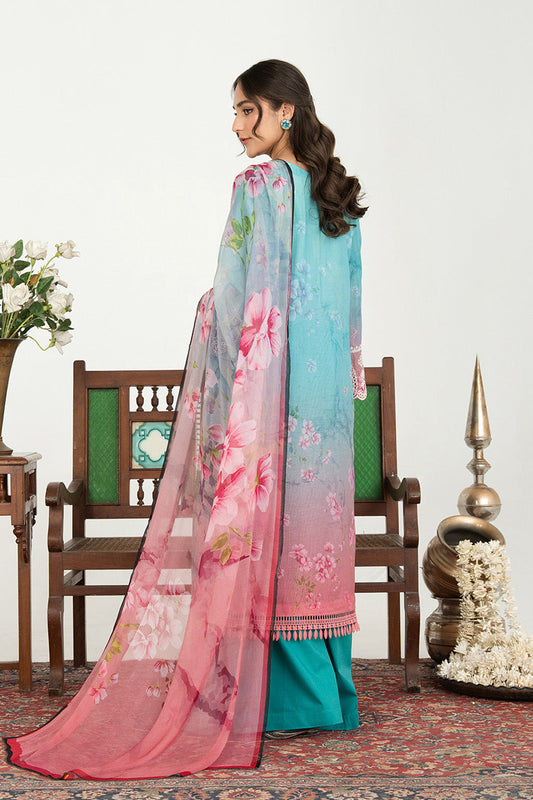 Sundas By Johra Embroidered Printed Lawn Unstitched 3Pcs