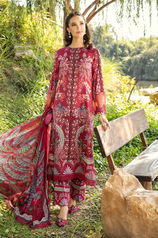M. Prints By Maria B. Lawn Vol-25 Printed Unstitched 3pcs