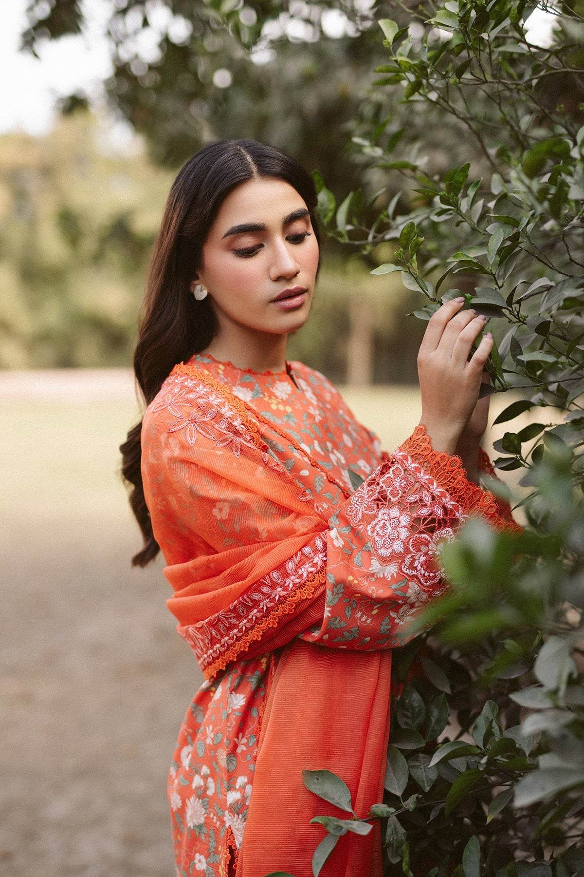 AYZEL Core Collection Embroidered Unstitched Lawn 3pcs - Jotey