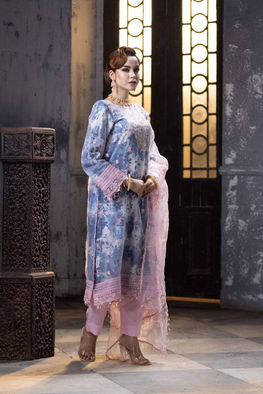 Khwaab Luxury Unstitched 4pcs