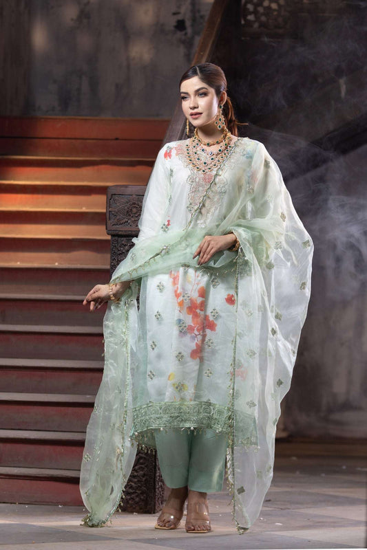Khwaab Luxury Unstitched 4pcs