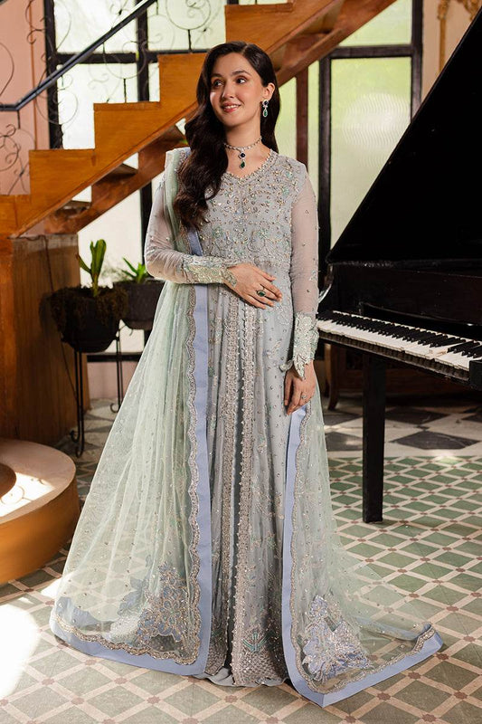 Naira Luxury Chiffon Unstitched 3pcs - Jotey