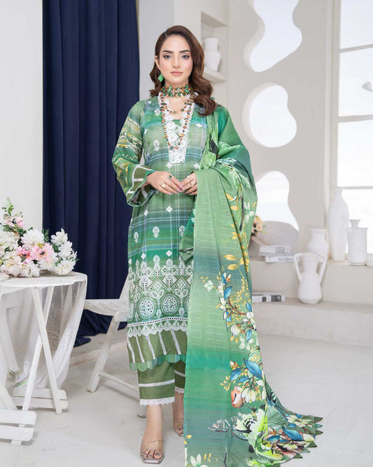 Pakeeza by Aalaya Vol-01 Embroidered Lawn Unstitched 3Pcs