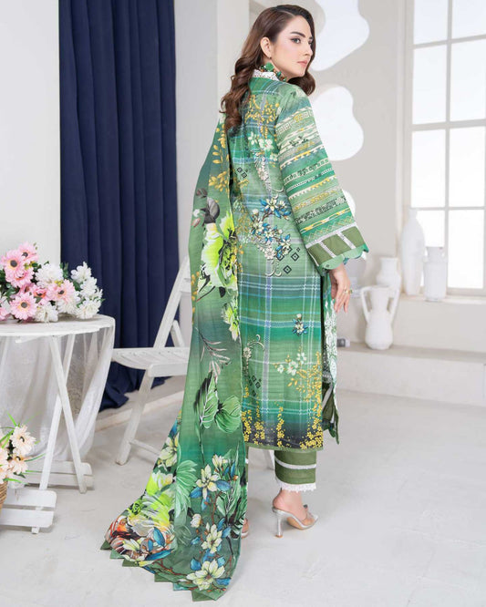Pakeeza by Aalaya Vol-01 Embroidered Lawn Unstitched 3Pcs