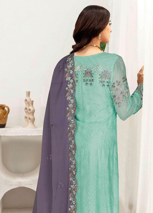 Sangeet By Ramsha Chiffon Unstitched 3pcs - Jotey