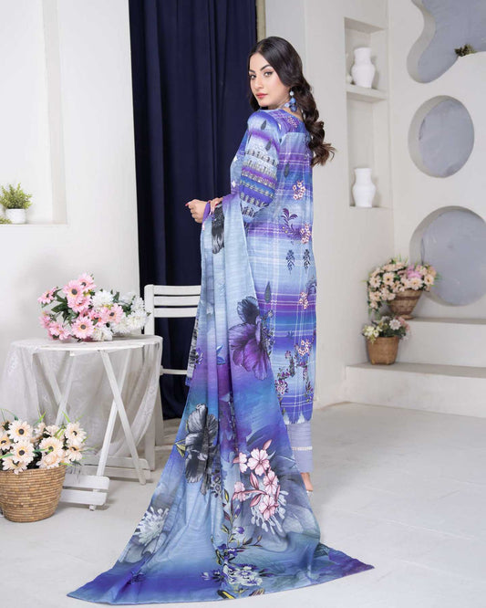 Pakeeza by Aalaya Vol-01 Embroidered Lawn Unstitched 3Pcs