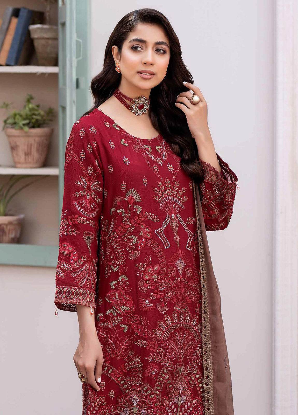 Shafaq By Noori Stitched Luxury Chiffon Vol- 01 - Jotey
