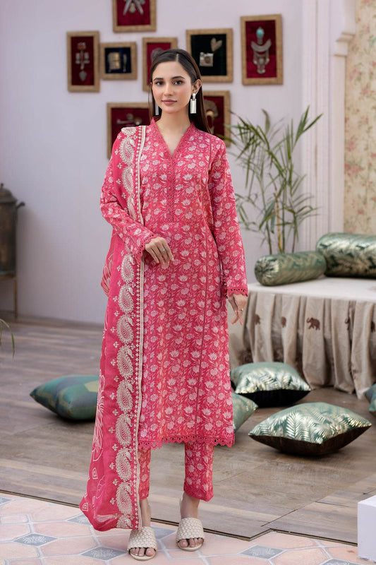 Johra Aashna Digital Printed Lawn 3pcs - Jotey