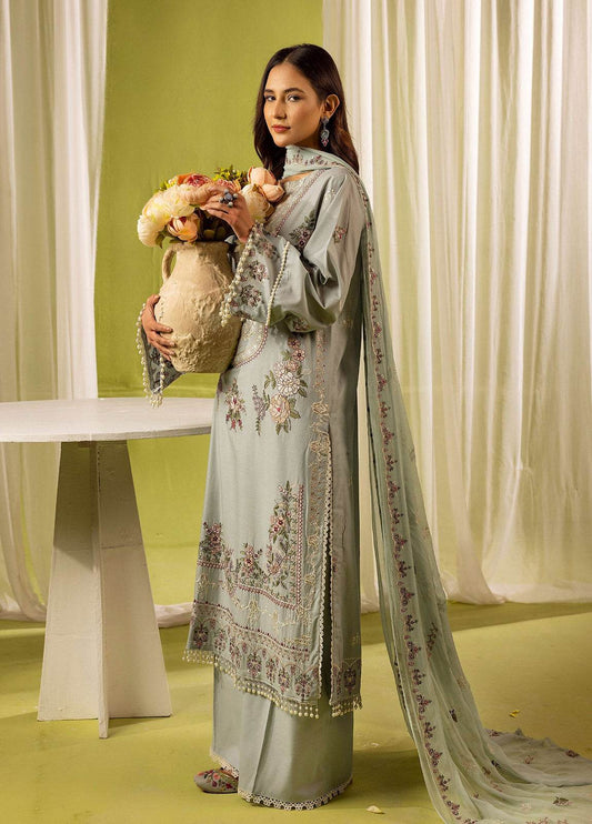 Khoobsurat Signature Shamiyana Luxury Embroidered Lawn 3pcs - Jotey