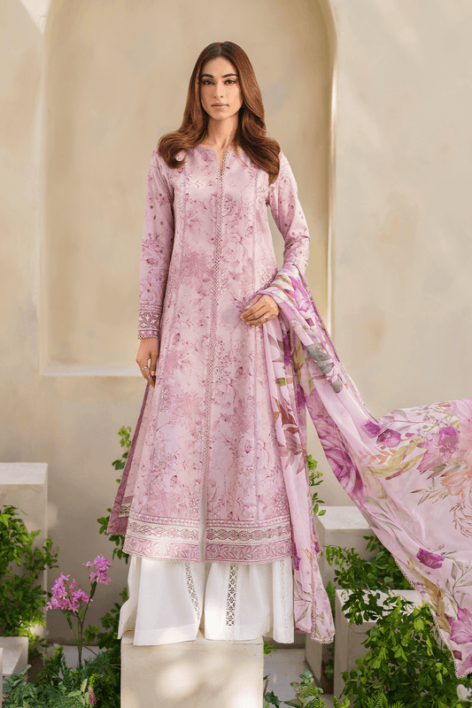 Iznik Festive Lawn Embroidered Unstitched 3pcs - Jotey