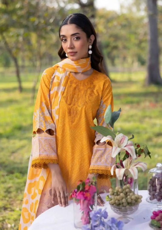 Nur Vantage Embroidered Lawn Unstitched 3 Piece