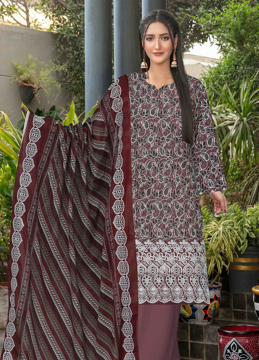 Ruby Summer Edit'18 Printed Lawn Unstitched 3pcs