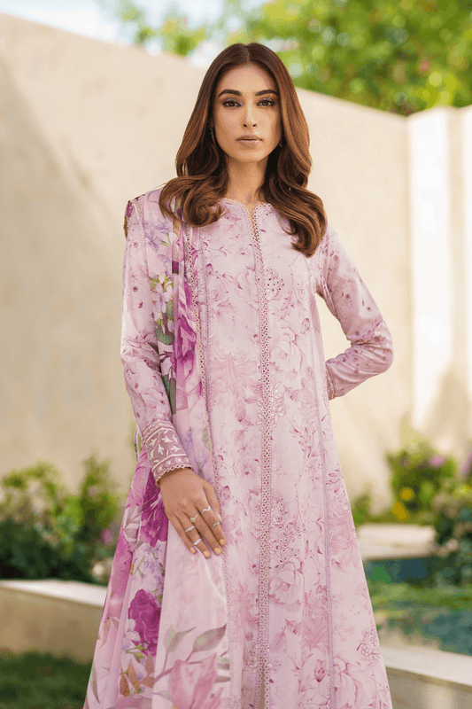 Iznik Festive Lawn Embroidered Unstitched 3pcs - Jotey