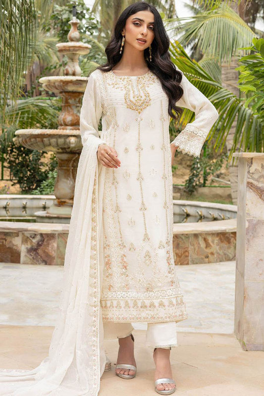 SOHA By Noori Stitched Chiffon Luxury 3pcs - Jotey