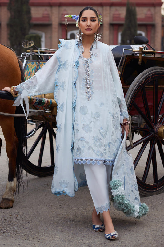 Elan Embroidered Lawn Unstitched 3pcs