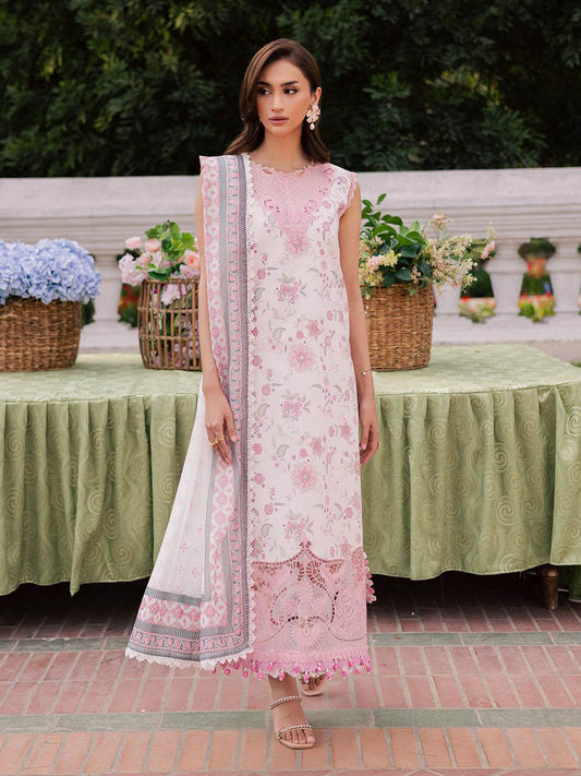 Ivy Bloom Printkari By Parishay Primium Printed Lawn Unstitched 3pcs - Jotey