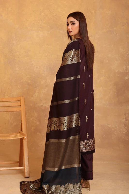 Adeeva by Johra Embroidered Jacquard Lawn Unstitched 3Pcs