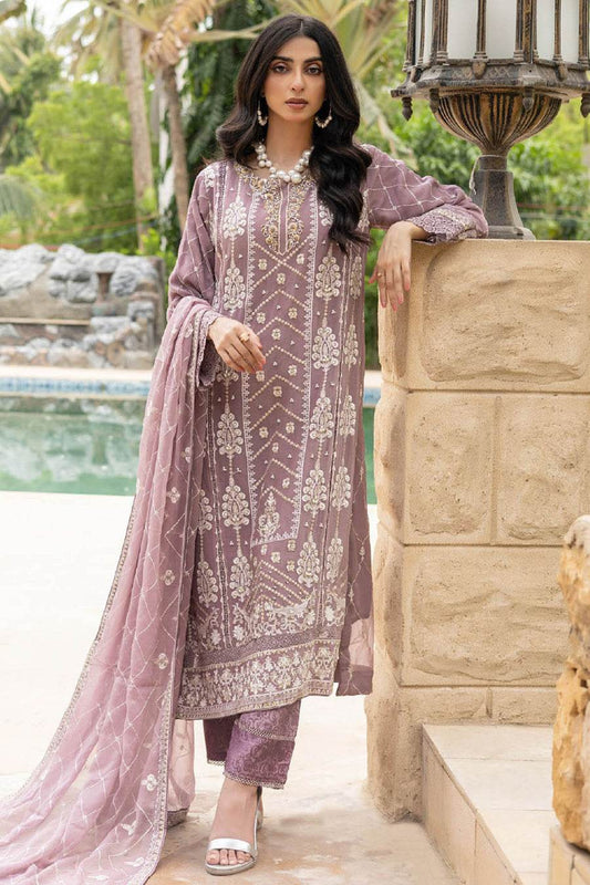 SOHA By Noori Stitched Chiffon Luxury 3pcs - Jotey