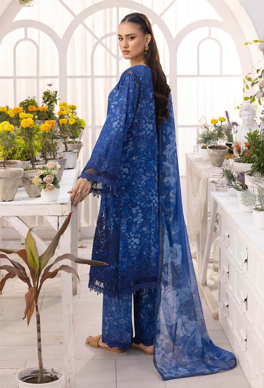 Solana By Adans Libas Printed Lawn Unstitched 3 Piece - Jotey