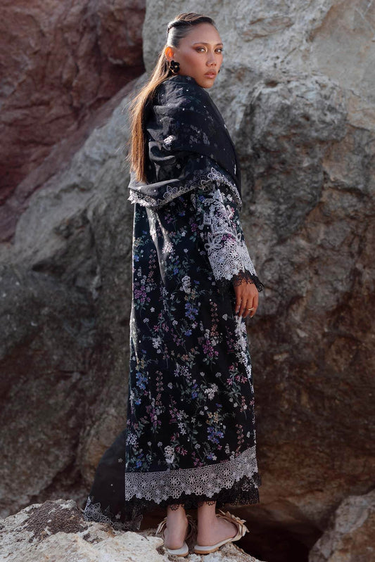 Afrozeh Summer Together Vol-III Unstitched Lawnkari 3pcs - Jotey