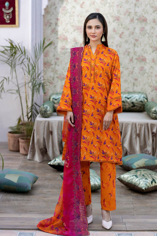 Johra Aashna Digital Printed Lawn 3pcs - Jotey
