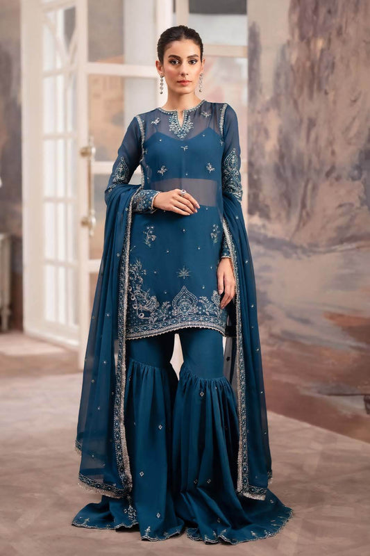 SERAN AURELLE Luxury Formals Unstitched 3pcs - Jotey