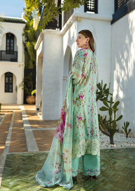 Elaf Premium Signature Embroidered Lawn Unstitched 3pcs - Jotey