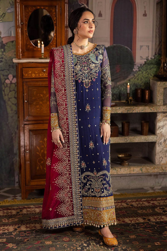 Alfaaz Embroidered Luxury Festive Edition Unstitched 3pcs - Jotey