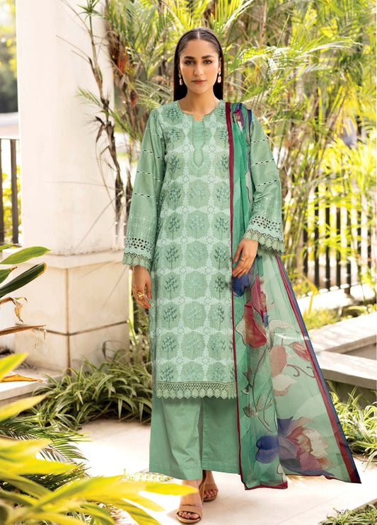 Alyana by Johra Chikankari Lawn Unstitched 3Pcs