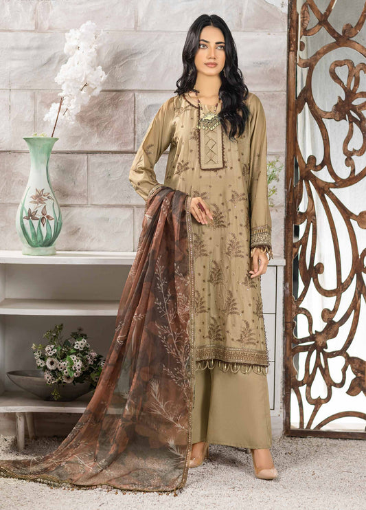 Rimal Vol-12 Embroidered & Sequence Work Lawn Unstitched 3pcs
