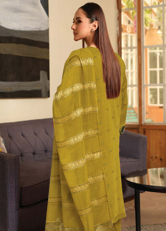 Feeha by Johra Embroidered Jaquard Lawn Unstitched 3Pcs