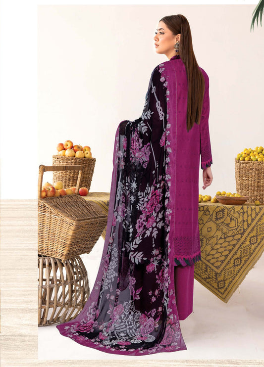 Meeram by Johra Chikankari Lawn Unstitched 3Pcs