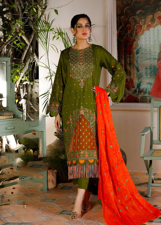 Rimal Vol-20 Embroidered Lawn Unstitched 3pcs