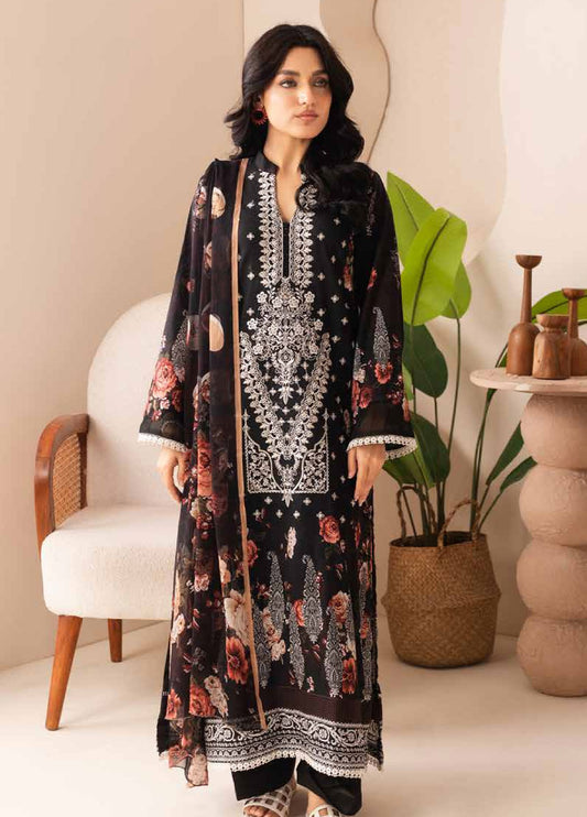 Nehal By Johra Embroidered Printed Lawn Unstitched 3Pcs