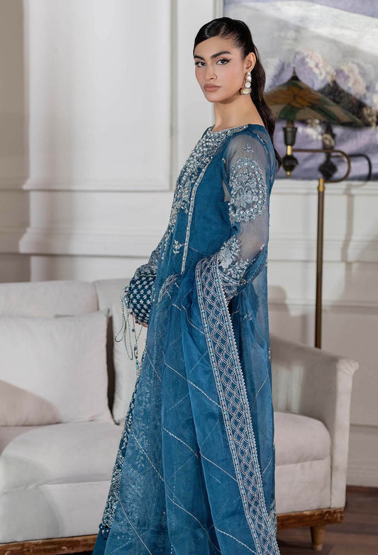 Adan's Libas Traditional Essence Unstitched Semi Formals 3pcs - Jotey