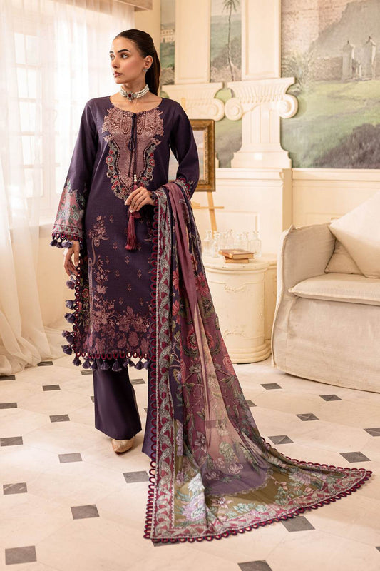 Jade Urbane Embroidered Lawn 3pcs - Jotey