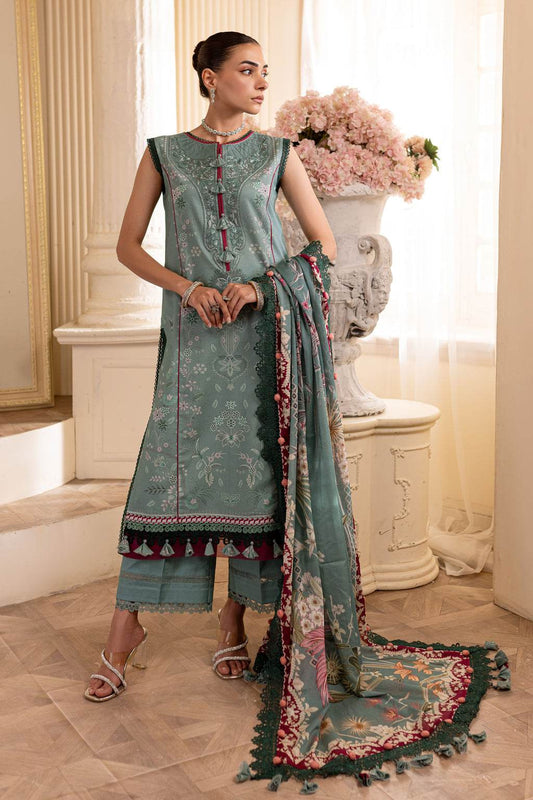 Jade Urbane Embroidered Lawn 3pcs - Jotey