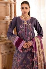 Jade Urbane Embroidered Lawn 3pcs - Jotey