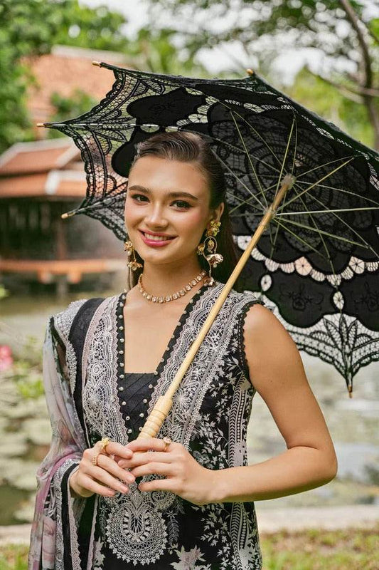 Jade Needle Wonder Lawn Unstitched 3pcs - Jotey