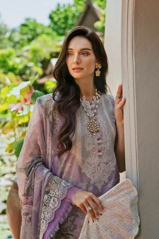 Jade Needle Wonder Lawn Unstitched 3pcs - Jotey