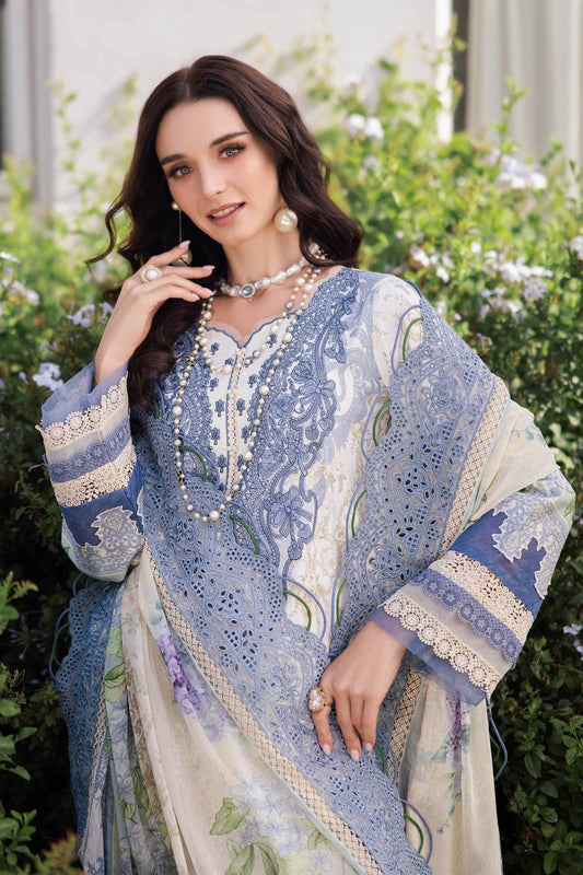 Jade Needle Wonder Lawn'25 Unstitched 3pcs - Jotey