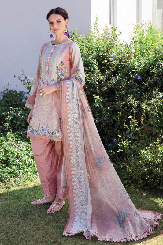 Jade Needle Wonder Lawn'25 Unstitched 3pcs - Jotey