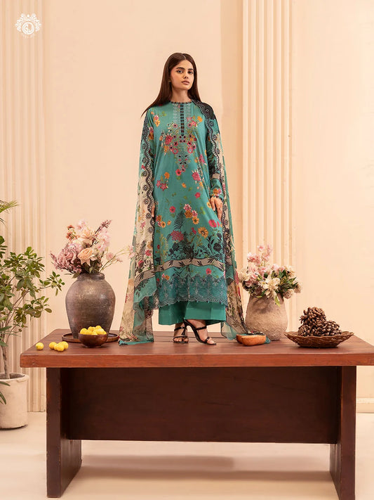 Morja By Gull Jee Vol-11 Embroidered Digital Printed Lawn Unstitched 3Pcs