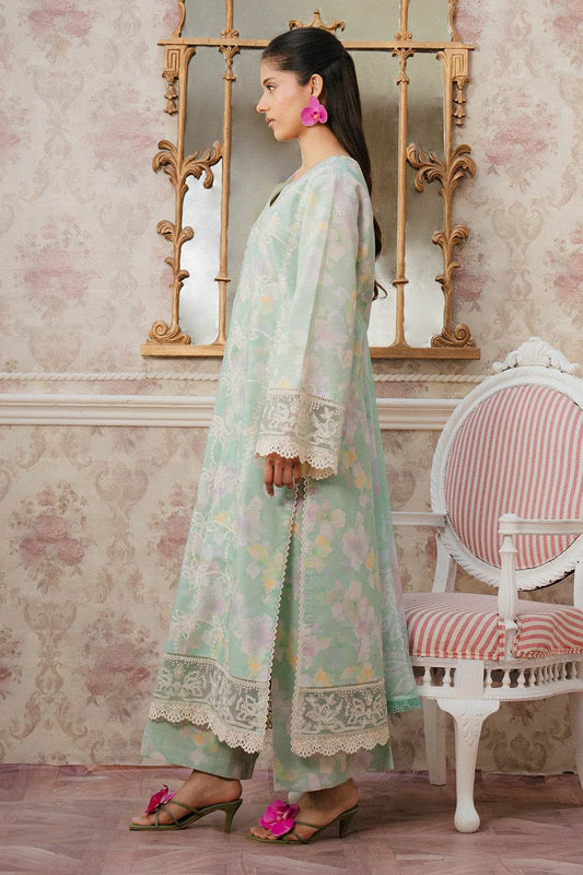 Armelia By Ayzel Printed Lawn Unstitched 3pcs - Jotey